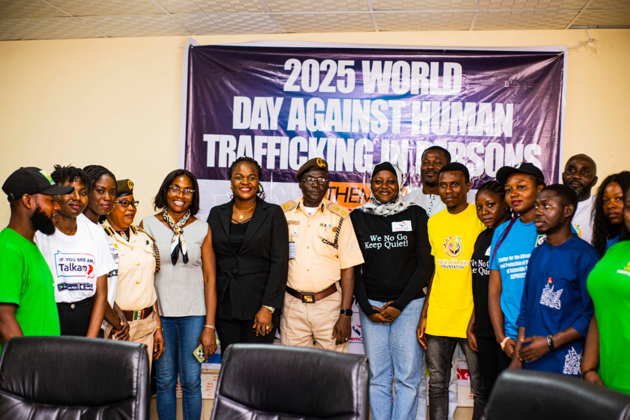 TAEF with Immigration Officer Seme Border